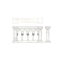 Custom Communion Rail for Church